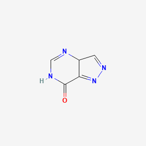 molecular formula C5H4N4O B12094864 3a,6-Dihydropyrazolo[4,3-d]pyrimidin-7-one 