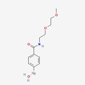 N-(Methoxypolyethylene glycol)-4-hydroxymercuribenzamide
