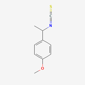 molecular formula C10H11NOS B12094907 (S)-(+)-1-(4-Methoxyphenyl)ethyl isothiocyanate 