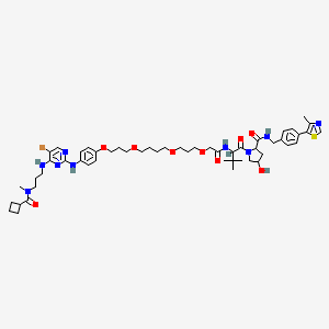 molecular formula C53H74BrN9O9S B12094918 TBK1 control PROTAC(R)4 