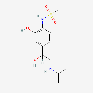 1-(4-Methanesulfonamido-3-hydroxyphenyl)-2-isopropylaminoethanol