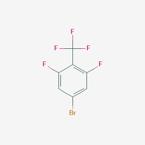 molecular formula C7H2BrF5 B120950 3,5-Difluoro-4-(trifluoromethyl)bromobenzene CAS No. 156243-64-0