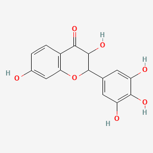 molecular formula C15H12O7 B12095039 Dihydrorobinetin CAS No. 93432-80-5