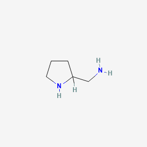 molecular formula C5H12N2 B1209507 Pyrrolidin-2-ylmethanamine CAS No. 57734-57-3