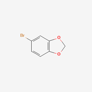 molecular formula C7H5BrO2 B1209508 5-Bromo-1,3-benzodioxole CAS No. 2635-13-4