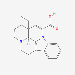 molecular formula C20H22N2O2 B1209510 Apovincaminic acid CAS No. 27773-65-5