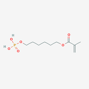 molecular formula C10H19O6P B12095182 6-(Phosphonooxy)hexyl 2-methylprop-2-enoate CAS No. 85589-96-4