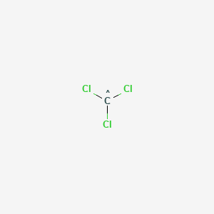 molecular formula CCl3 B1209520 Trichloromethyl radical CAS No. 3170-80-7