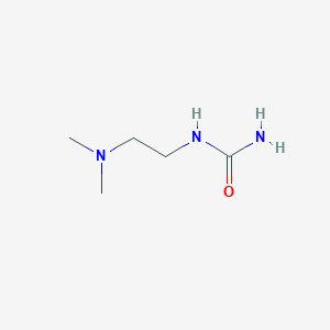 molecular formula C5H13N3O B12095227 [2-(Dimethylamino)ethyl]urea 
