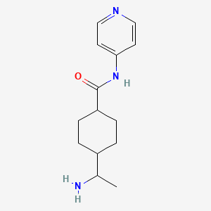 4-(1-aminoethyl)-N-pyridin-4-yl-1-cyclohexanecarboxamide
