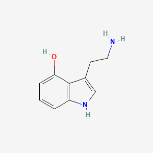 molecular formula C10H12N2O B1209533 4-Hydroxytryptamine CAS No. 570-14-9