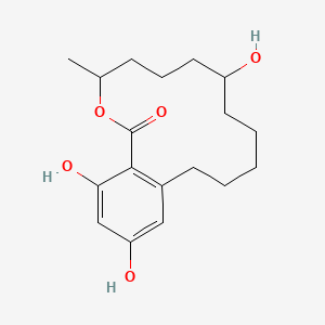 molecular formula C18H26O5 B1209543 Ralgro CAS No. 55331-29-8
