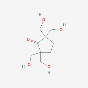 2,2,5,5-Tetrakis(hydroxymethyl)cyclopentanone