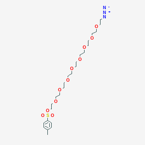 molecular formula C25H43N3O11S B12095500 N3-PEG9-Tos 