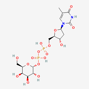 molecular formula C16H26N2O16P2 B1209552 dTDP-galactose CAS No. 5817-97-0