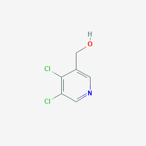 molecular formula C6H5Cl2NO B12095540 4,5-dichloro-3-Pyridinemethanol CAS No. 1056162-12-9