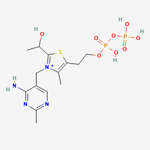 2-(1-Hydroxyethyl)thiamine diphosphate