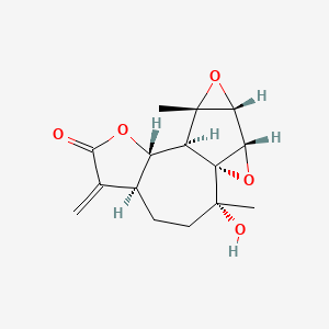 molecular formula C15H18O5 B1209561 Canin CAS No. 24959-84-0