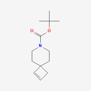 molecular formula C13H21NO2 B12095744 Tert-butyl 7-azaspiro[3.5]non-1-ene-7-carboxylate 