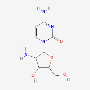 molecular formula C9H14N4O4 B12095771 Cytaramin 