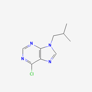 molecular formula C9H11ClN4 B12095854 6-Chloro-9-isobutyl-9h-purine 