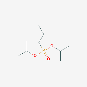molecular formula C9H21O3P B12095876 Phosphonic acid, propyl-, bis(1-methylethyl) ester CAS No. 18812-55-0
