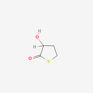 molecular formula C4H6O2S B1209594 3-Hydroxydihydro-2(3H)-thiophenone CAS No. 52703-94-3