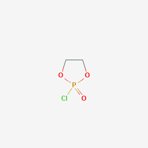 molecular formula C2H4ClO3P B120960 2-Chloro-1,3,2-dioxaphospholane 2-oxide CAS No. 6609-64-9