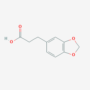 molecular formula C10H10O4 B120961 3-(3,4-Methylenedioxyphenyl)propionic acid CAS No. 2815-95-4