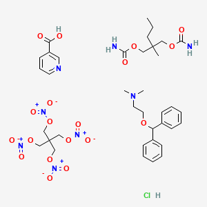 molecular formula C37H53ClN8O19 B1209611 Visano cor CAS No. 81246-67-5