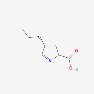 3-propylidene-Delta1-pyrroline-5-carboxylic acid