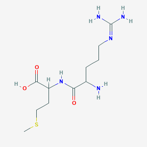 molecular formula C11H23N5O3S B12096384 H-Arg-Met-OH 