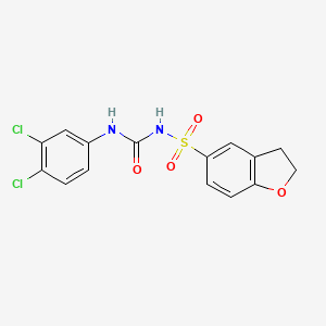 molecular formula C15H12Cl2N2O4S B1209644 LY-295501 CAS No. 150869-74-2