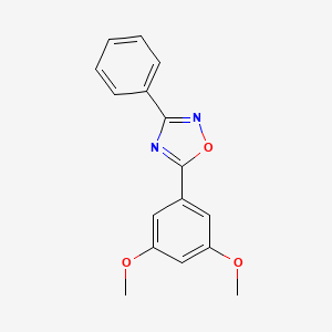 5-(3,5-Dimethoxyphenyl)-3-phenyl-1,2,4-oxadiazole