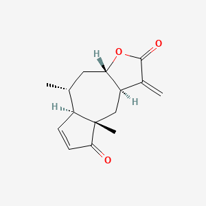 molecular formula C15H18O3 B1209679 Aromaticin CAS No. 5945-42-6