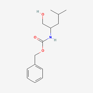 molecular formula C14H21NO3 B12096839 Benzyl (1-hydroxy-4-methylpentan-2-yl)carbamate 