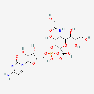 molecular formula C20H31N4O17P B12096848 Cmp-neu5Gc 