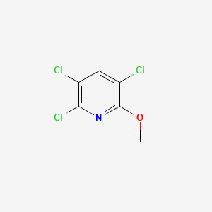 molecular formula C6H4Cl3NO B1209685 2,3,5-三氯-6-甲氧基吡啶 CAS No. 31557-34-3