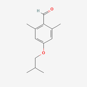 molecular formula C13H18O2 B12096871 4-iso-Butoxy-2,6-dimethylbenzaldehyde 