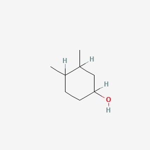 molecular formula C8H16O B1209688 3,4-二甲基环己醇 CAS No. 5715-23-1