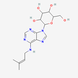 molecular formula C16H23N5O5 B12096904 Isopentenyladenine9-Glucoside 