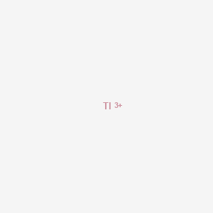 molecular formula Tl+3 B1209691 Thallium(3+) CAS No. 14627-67-9