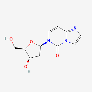 molecular formula C11H13N3O4 B1209692 3,N(4)-Ethenodeoxycytidine CAS No. 68498-26-0