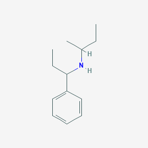 molecular formula C13H21N B12096925 (Butan-2-yl)(1-phenylpropyl)amine 