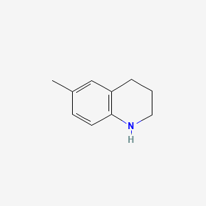 molecular formula C10H13N B1209702 6-甲基-1,2,3,4-四氢喹啉 CAS No. 91-61-2
