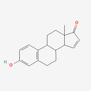 molecular formula C18H20O2 B12097046 15,16-Dehydroestrone 