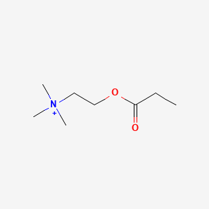 B1209710 Propionylcholine CAS No. 5072-54-8