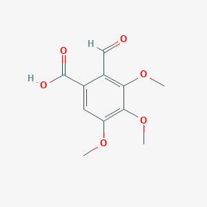 molecular formula C11H12O6 B12097131 2-Formyl-3,4,5-trimethoxybenzoicacid 