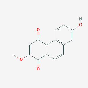 7-Hydroxy-2-methoxyphenanthrene-1,4-dione