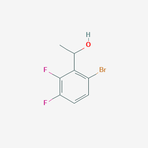 molecular formula C8H7BrF2O B12097237 1-(6-Bromo-2,3-difluorophenyl)ethanol CAS No. 1232407-69-0